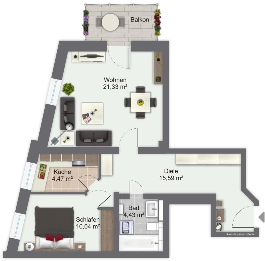 Apartment Nordik ドレスデン エクステリア 写真